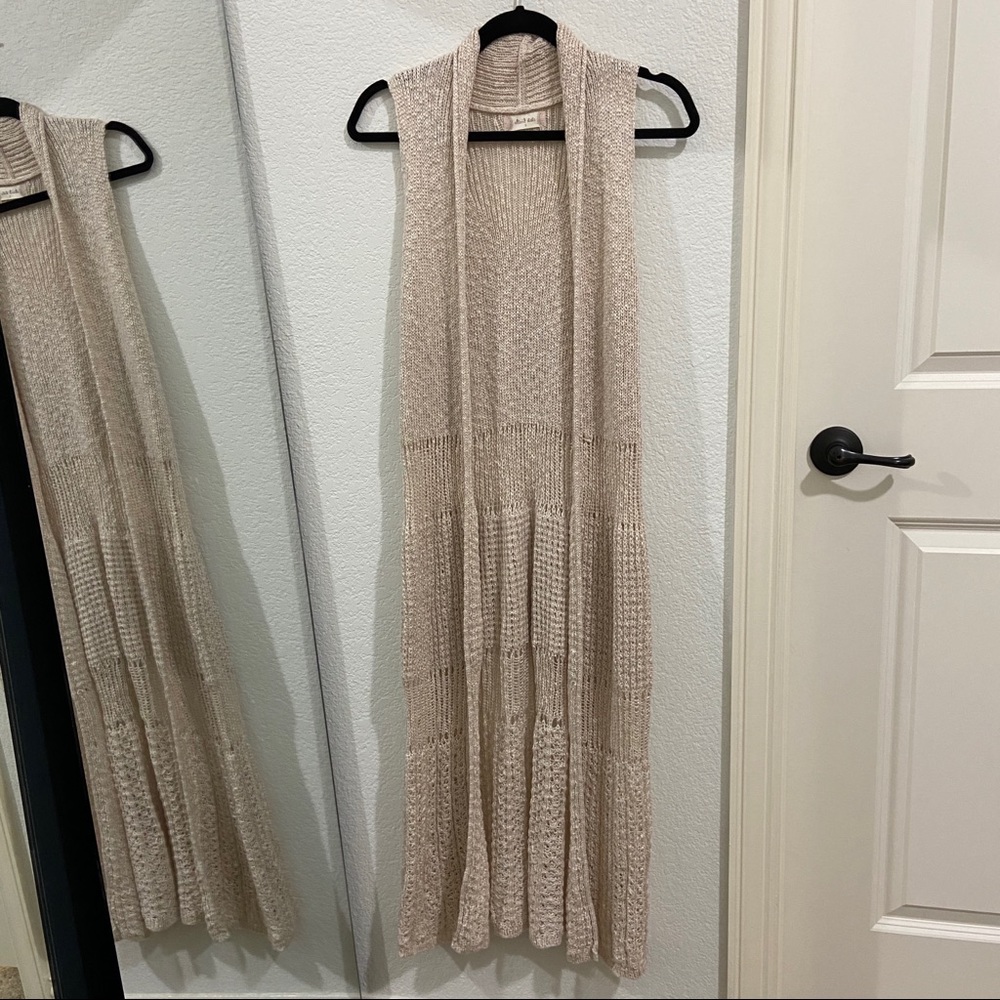 Long Sweater Vest